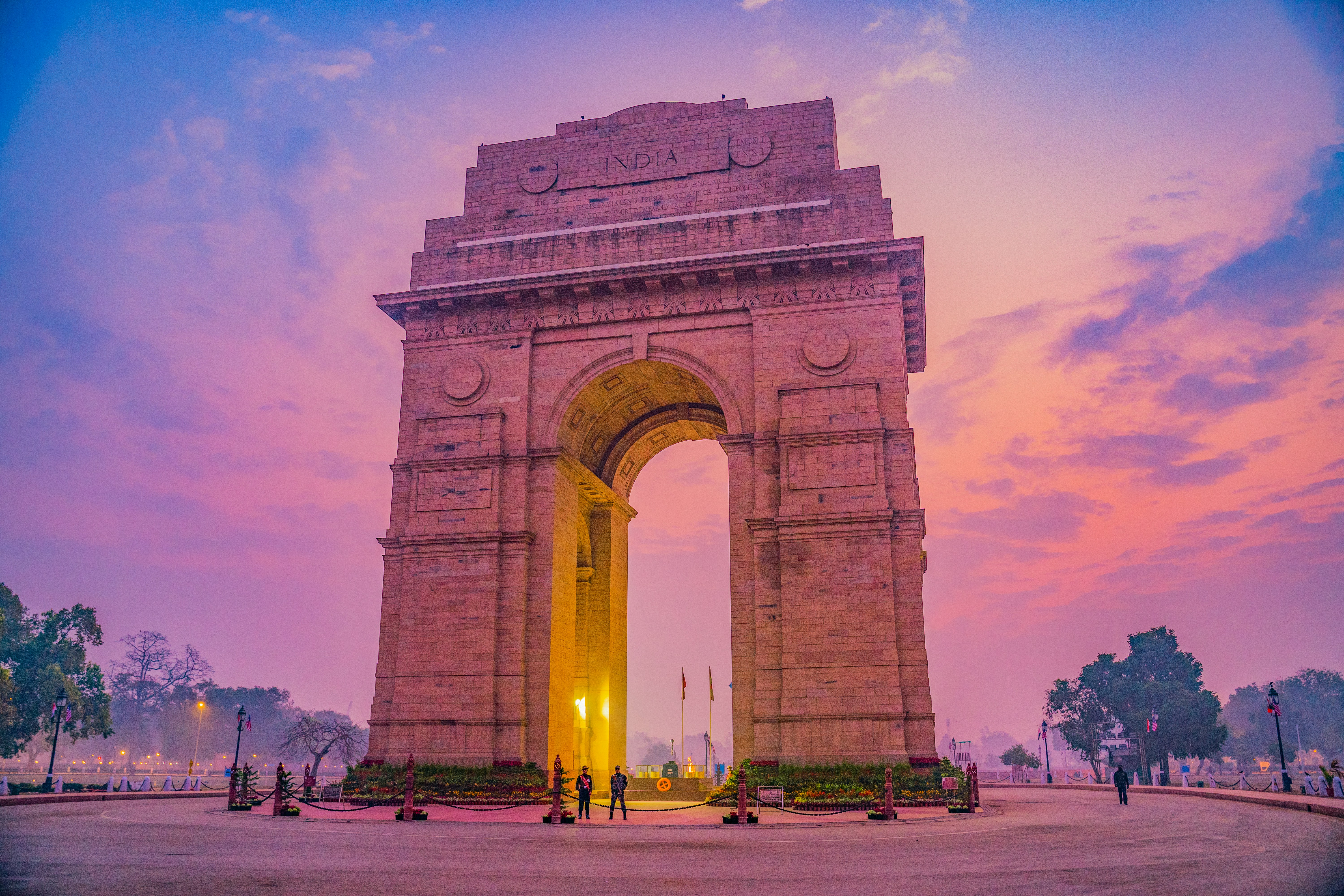 India Gate at Dusk